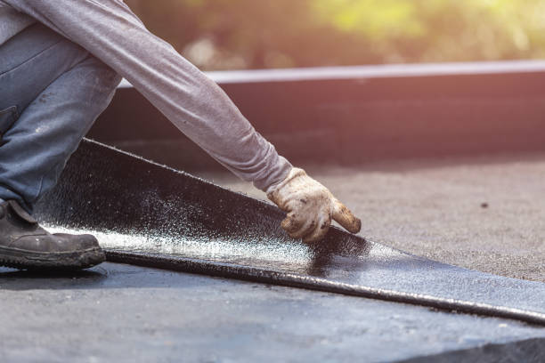 Professional Waterproofing technician working in Warren, PA